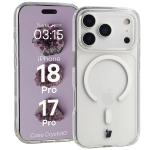 Husa Bizon CrystalO cu MagSafe compatibila cu iPhone 18 Pro / 17 Pro, Transparent 3 - lerato.ro