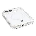 Husa Bizon SparklO cu MagSafe compatibila cu iPhone Duo, Glitter Clear 4 - lerato.ro
