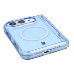 Husa Bizon SparklO cu MagSafe compatibila cu iPhone Duo, Glitter Blue 4 - lerato.ro