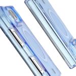 Husa Bizon SparklO cu MagSafe compatibila cu iPhone Duo, Glitter Blue 5 - lerato.ro
