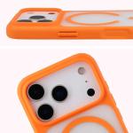 Kit protectie 2 in 1 BizonMobile, Carcasa Bizon MatteO si Folie sticla securizata Bizon Glass Edge, compatibil cu iPhone 18 Pro / 17 Pro, Portocaliu 6 - lerato.ro