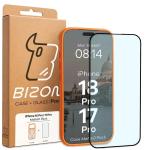 Kit protectie 2 in 1 BizonMobile, Carcasa Bizon MatteO si Folie sticla securizata Bizon Glass Edge, compatibil cu iPhone 18 Pro / 17 Pro, Portocaliu 10 - lerato.ro