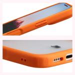 Kit protectie 2 in 1 BizonMobile, Carcasa Bizon Angelo si Folie sticla securizata Bizon Glass Edge, compatibil cu iPhone 18 Pro / 17 Pro, Portocaliu 6 - lerato.ro
