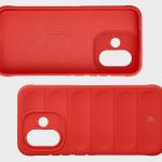 Carcasa Bizon Tur compatibila cu Xiaomi Redmi Note 17 5G, Rosu 7 - lerato.ro