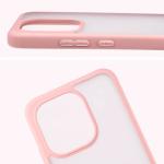 Carcasa Bizon Angelo compatibila cu Xiaomi Redmi Note 17 5G, Transparent / Roz 4 - lerato.ro