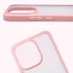 Carcasa Bizon Angelo compatibila cu Xiaomi Redmi Note 17 Pro 5G, Transparent / Roz 4 - lerato.ro