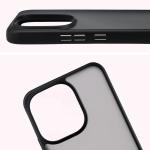Carcasa Bizon Angelo compatibila cu Xiaomi Redmi Note 17 Pro 5G, Transparent / Negru 4 - lerato.ro