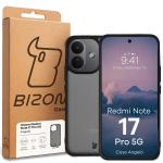 Carcasa Bizon Angelo compatibila cu Xiaomi Redmi Note 17 Pro 5G, Transparent / Negru 7 - lerato.ro