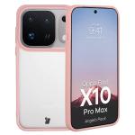 Kit protectie 2 in 1 BizonMobile, Carcasa Bizon Angelo si Folie sticla securizata Bizon Glass Edge, compatibil cu Oppo Find X10 Pro Max, Roz 4 - lerato.ro