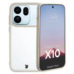 Kit protectie 2 in 1 BizonMobile, Carcasa Bizon Angelo si Folie sticla securizata Bizon Glass Edge, compatibil cu Oppo Find X10, Bej 4 - lerato.ro