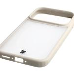 Kit protectie 2 in 1 BizonMobile, Carcasa Bizon Angelo si Folie sticla securizata Bizon Glass Edge, compatibil cu Oppo Find X10, Bej 7 - lerato.ro