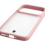 Kit protectie 2 in 1 BizonMobile, Carcasa Bizon Angelo si Folie sticla securizata Bizon Glass Edge, compatibil cu Oppo Find X10, Roz 7 - lerato.ro