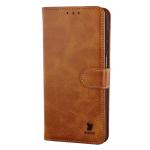 Husa flip cover Bizon Pocket compatibila cu Samsung Galaxy A18 4G/5G / A17 4G/5G, Maro 4 - lerato.ro