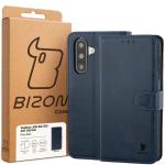 Husa flip cover Bizon Pocket compatibila cu Samsung Galaxy A18 4G/5G / A17 4G/5G, Navy Blue 7 - lerato.ro