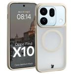 Kit protectie 2 in 1 BizonMobile, Carcasa Bizon MatteO si Folie sticla securizata Bizon Glass Edge, compatibil cu Oppo Find X10, Bej 4 - lerato.ro
