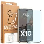 Kit protectie 2 in 1 BizonMobile, Carcasa Bizon MatteO si Folie sticla securizata Bizon Glass Edge, compatibil cu Oppo Find X10, Bej 9 - lerato.ro
