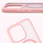 Kit protectie 2 in 1 BizonMobile, Carcasa Bizon MatteO si Folie sticla securizata Bizon Glass Edge, compatibil cu Xiaomi Redmi Note 17 Pro 5G, Roz 6 - lerato.ro
