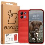 Carcasa Bizon Tur compatibila cu Xiaomi Redmi 17 4G / 5G, Rosu 9 - lerato.ro