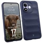 Carcasa Bizon Tur compatibila cu Xiaomi Redmi Note 17 5G, Dark Blue 3 - lerato.ro