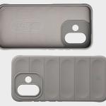 Carcasa Bizon Tur compatibila cu Xiaomi Redmi Note 17 5G, Light Grey 7 - lerato.ro