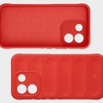 Carcasa Bizon Tur compatibila cu Xiaomi Redmi Note 17 Pro Max 5G, Rosu 7 - lerato.ro