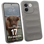 Carcasa Bizon Tur compatibila cu Xiaomi Redmi Note 17 Pro Max 5G, Light Grey 3 - lerato.ro