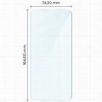 Folie sticla securizata Bizon Glass Clear compatibilecu Xiaomi Redmi Note 17 4G / 5G, Transparent 3 - lerato.ro