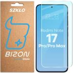 Folie sticla securizata Bizon Glass Clear compatibila cu Xiaomi Redmi Note 17 Pro 5G / Pro Max 5G, Transparent 2 - lerato.ro