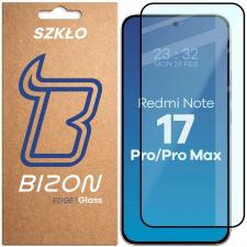 Folii protectie telefoane Xiaomi, Folie sticla securizata Bizon Glass Edge compatibila cu Xiaomi Redmi Note 17 Pro 5G / Pro Max 5G, Negru, lerato.ro
