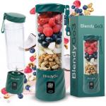 Blender BlendyGo 3, Fara Fir, Capacitate 550 ml, 20000 rpm, Verde 3 - lerato.ro