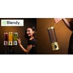 Blender portabil BlendyGo 3, 14.4W, Capacitate 550 ml, Autonomie baterie 25 de utilizari, USB-C, Bej 5 - lerato.ro