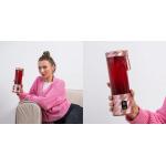 Blender portabil BlendyGo 3, 14.4W, Capacitate 550 ml, Autonomie baterie 25 de utilizari, USB-C, Negru 3 - lerato.ro
