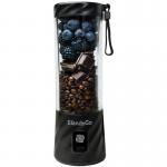 Blender portabil BlendyGo 3, 14.4W, Capacitate 550 ml, Autonomie baterie 25 de utilizari, USB-C, Negru 2 - lerato.ro