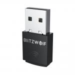 Adaptor WiFi BlitzWolf BW-NET5, USB, 2.4GHz, 300Mbs, Negru 2 - lerato.ro
