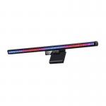 Lampa pentru monitor BlitzWolf BW-NEW CML4 RGB, 650 lux, 3000K-6500K, USB, 70cm, Negru 2 - lerato.ro