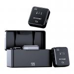 Microfon wireless BlitzWolf BW-SX63, Reducere zgomot DSP, 1000mAh, Carcasa incarcare inclusa, USB-C, Negru 2 - lerato.ro