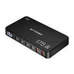 Statie incarcare Blitzwolf BW-S30, 175W, 4x USB-C, 2x USB-A, Cablu 1m, Negru 2 - lerato.ro