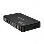 Statie incarcare Blitzwolf BW-S30, 175W, 4x USB-C, 2x USB-A, Cablu 1m, Negru 4 - lerato.ro