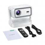 Vdeoproiector Blitzwolf BW-V12, Full HD, Boxe integrate, Unghi reglabil, Wi-Fi 6 / Bluetooth 5.2, Alb 4 - lerato.ro
