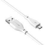 Cablu pentru incarcare si transfer de date BlitzWolf AmpCore II BW-MC10, USB/Micro-USB, 2.4A, 30cm, Alb 5 - lerato.ro