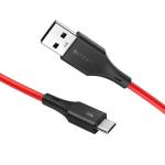 Cablu pentru incarcare si transfer de date BlitzWolf BW-MC14, USB/Micro-USB, Quick Charge 3.0, 2A, 1.8m, Rosu 7 - lerato.ro