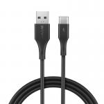 Cablu pentru incarcare si transfer de date BlitzWolf BW-TC14, USB/USB Type-C, 3A, 1m, Negru 2 - lerato.ro