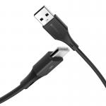 Cablu pentru incarcare si transfer de date BlitzWolf BW-TC14, USB/USB Type-C, 3A, 1m, Negru 6 - lerato.ro