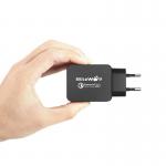 Incarcator retea BlitzWolf BW-S5, USB, Quick Charge 3.0, 18W, Negru