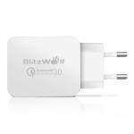 Incarcator retea BlitzWolf BW-S5, USB, Quick Charge 3.0, 18W, Alb 3 - lerato.ro