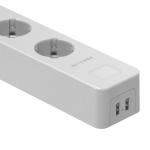 Prelungitor Smart BlitzWolf pentru interior, tripla, 2 porturi USB, 1.4 m, WiFi, Alb 4 - lerato.ro