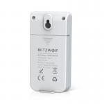 Senzor de temperatura si umiditate BlitzWolf BW-DS01 pentru statie meteo BW-TM01, IPX2, 433MHz, Alb