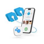 Aparat Smart Electrostimulare  Bluetens Classic 2, 8 electrozi inclusi, Stimulare TENS / EMS, Reduce tensiunea, Stimuleaza circulatia, Tratament durere, 500 mAh, Incarcare USB-C, Bluetooth, Alb / Albastru 10 - lerato.ro