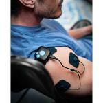 Set 2 aparate Smart Electrostimulare  Bluetens Duo Sport 2, 12 electrozi inclusi, Stimulare TENS / EMS, Reduce tensiunea, Stimuleaza circulatia, Tratament durere, 500 mAh, Incarcare USB-C, Bluetooth, Negru 16 - lerato.ro