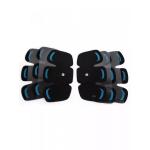 Set 6 electrozi Bluetens pentru abdomen, Reutilizabili, Negru 2 - lerato.ro